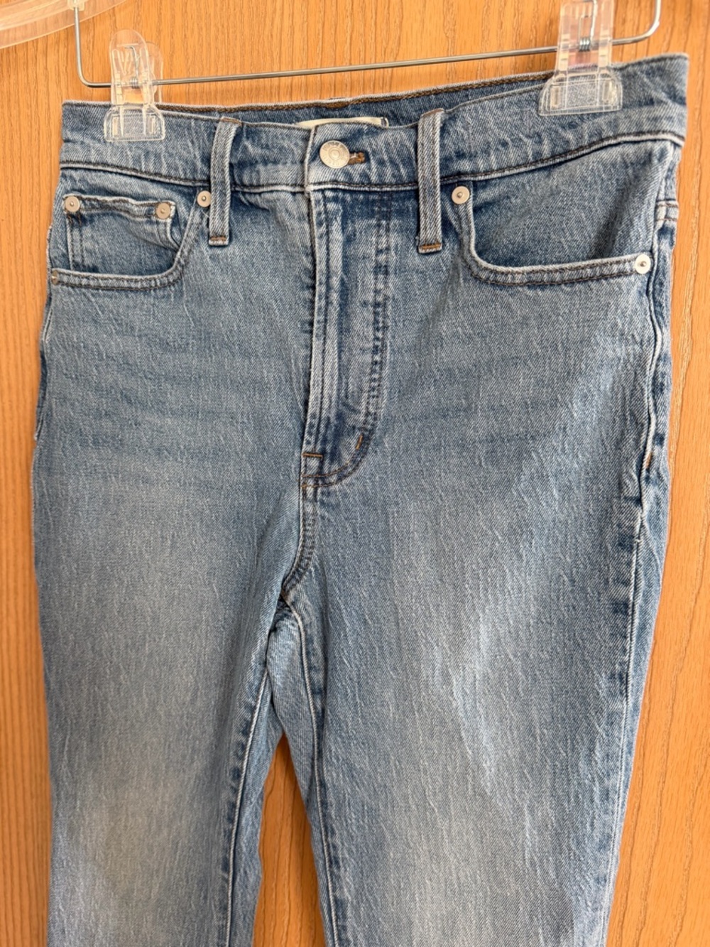 MADEWELL EUC The Perfect Vintage Classic High-Rise Denim Jeans Women’s Size 26 - Picture 2 of 14